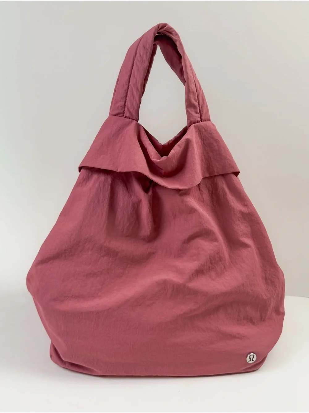 Lululemon Pink Oversized Shoulder Tote Bag Gym Travel Everyday